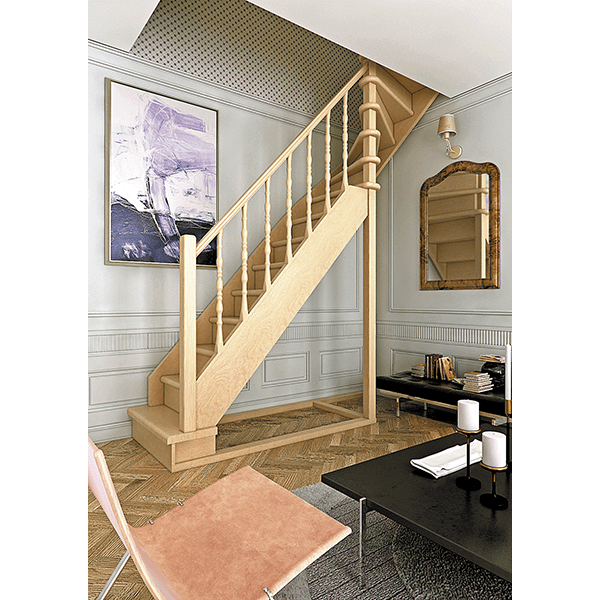 деревянная лестница в доме